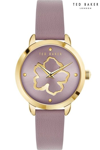 Ted Baker Ladies Purple Fleure Watch (216422) | £135