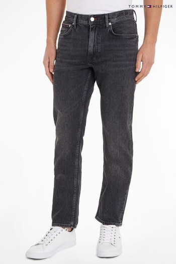 Tommy Hilfiger Mercer Straight Fit Black Jeans (216468) | £110