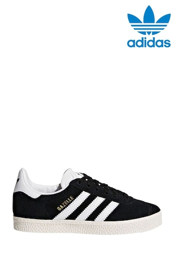 adidas Black Gazelle Shoes (216618) | £45