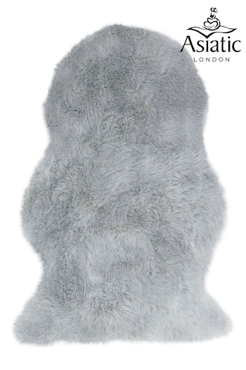Asiatic Rugs Silver Faux Sheepskin Auckland Rug (217082) | £117 - £234