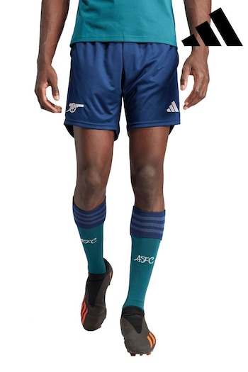 adidas Blue Arsenal Third Shorts 2023-24 (217107) | £38