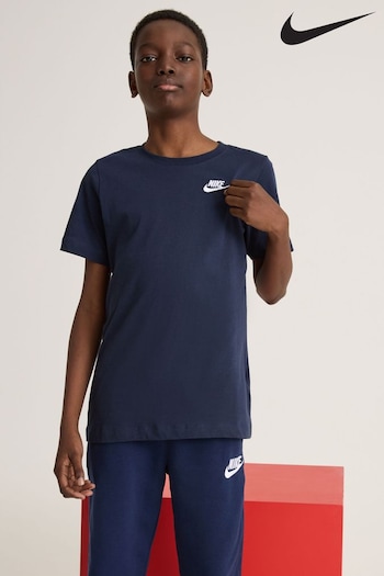 Nike Navy Futura T-Shirt (217522) | £17