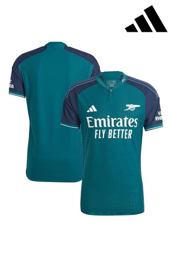 adidas Blue Arsenal Third Authentic Shirt 2023-24 (217643) | £110