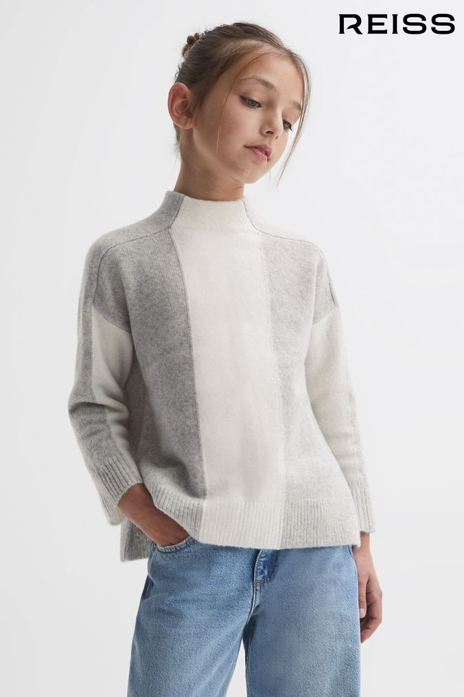 Grey girls jumper sales