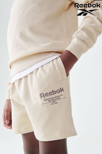 Reebok Embroidered Logo Shorts Schwarz (218532) | £11