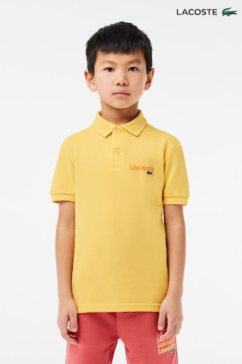 Lacoste 250ml Children Yellow Summer Pack Polo Shirt (218694) | £55 - £60