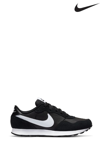 Nike Jordan Black/White Youth MD Valiant Trainers (218758) | £38