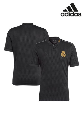 adidas Black Real Madrid Third Lifestyler Shirt 2023-24 (218763) | £90