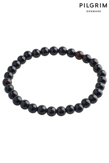 PILGRIM Powerstone Black Bracelet (218947) | £29