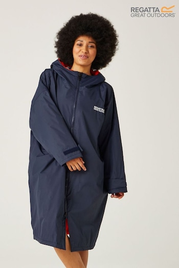 Regatta Adult Blue Waterproof Fleece Lined Changing Robe (219115) | £60