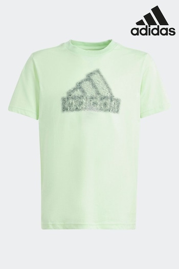 adidas Green Kids Sportswear Future Icons Graphic T-Shirt (219204) | £18