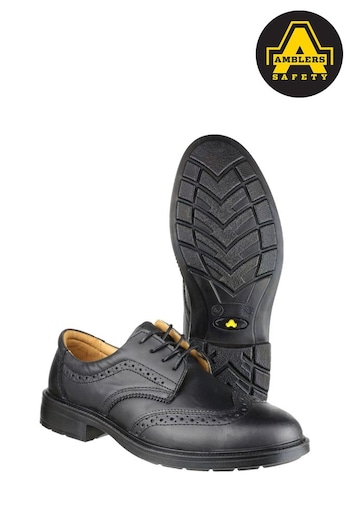 Amblers Safety Black FS44 Safety Brogues (219839) | £55