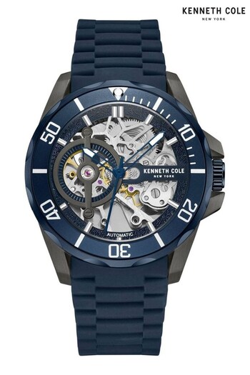 Kenneth Cole Gents Blue Automatic Watch (220125) | £189