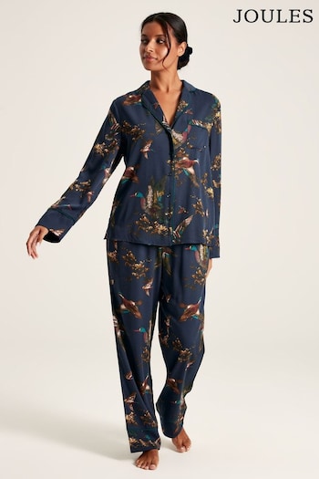 Alma Navy Nightwear Set (221170) | £59.95