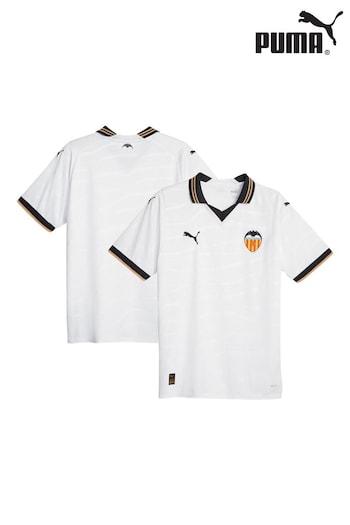 Puma White Valencia Home Shirt 2023-24 (221305) | £75