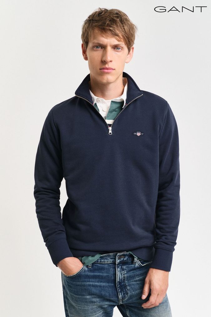 Gant cheap navy sweatshirt