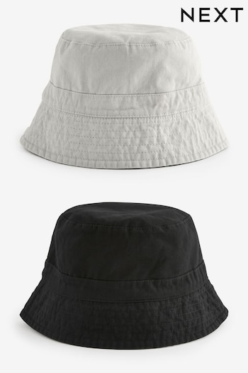 Black/Grey Reversible Bucket Hat (222010) | £12