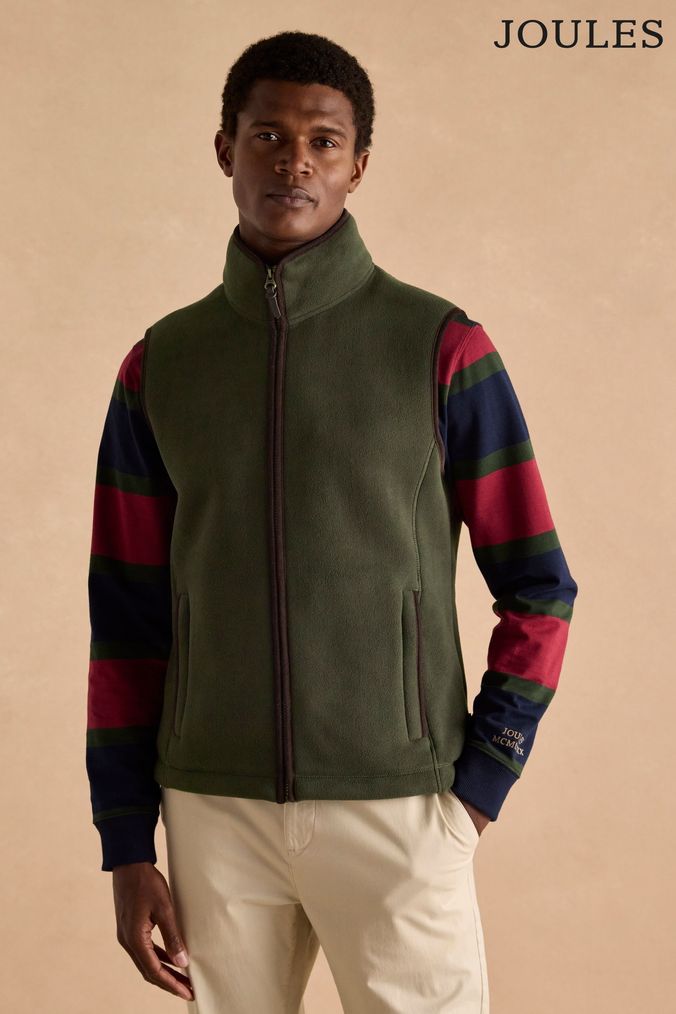 Fleece lined gilet mens online
