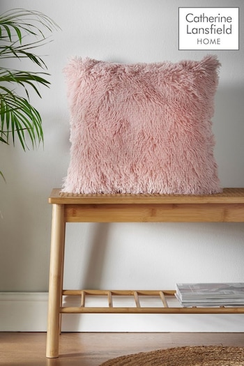 Catherine Lansfield Pink So Soft Cuddly Cushion (223060) | £16