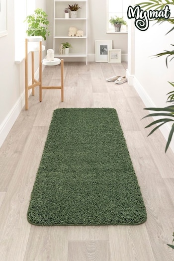 My Rug Green Soft Stain Resistant And Washable Rug (223424) | £26 - £127