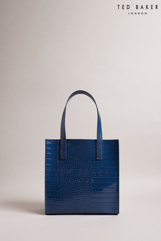 Ted baker blue online tote bag