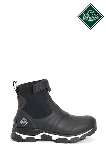 Muck Boots Black Women's Apex Mid Zip Boots (224161) | £180