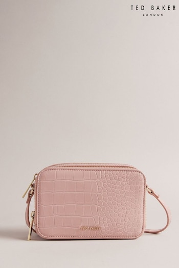 Ted Baker Stina Pink Double Zip Mini Camera Bag (224395) | £85