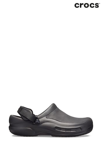 Crocs™ Black Bistro Pro Literide Slip-On Clogs (224787) | £55