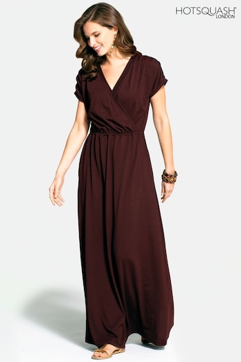HotSquash Brown Maxi Dress (225012) | £119
