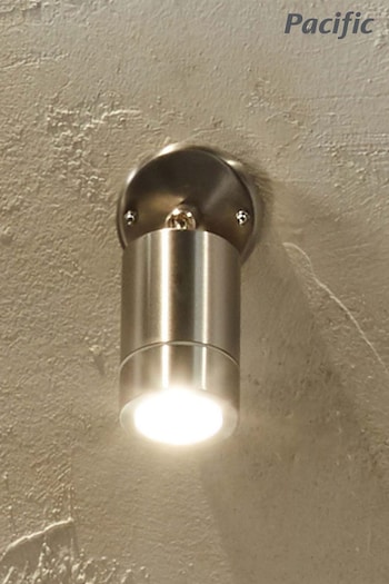 Pacific Silver (Metal) Adjustable Directional Spot Light (225846) | £30