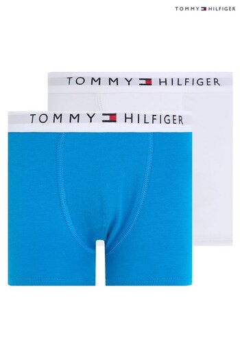 Tommy Hilfiger Original Blue Trunks 2 Pack (226041) | £25