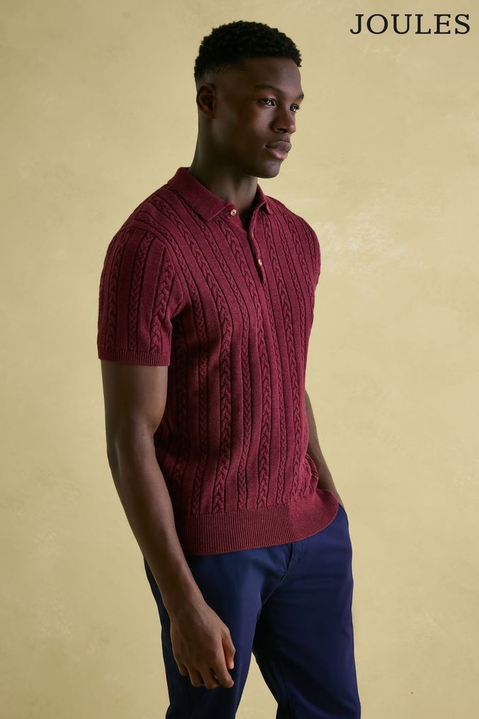 Mens short sleeve sweater shirt top