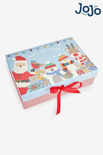 JoJo Maman Bébé Red Medium Christmas Giftbox (227460) | £3.50