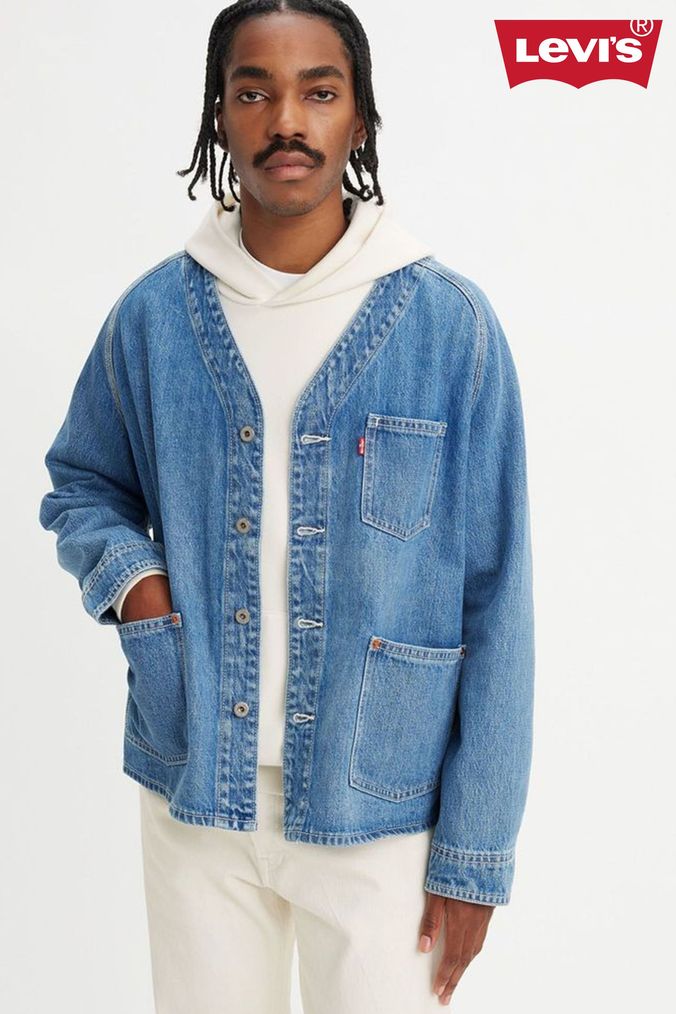 Men s Levi s Jackets Levi s Denim Sherpa Jackets Next