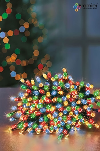 Premier Decorations Ltd Multi 1000 LED Super Bright Timer Christmas Line Lights 80M (227877) | £50
