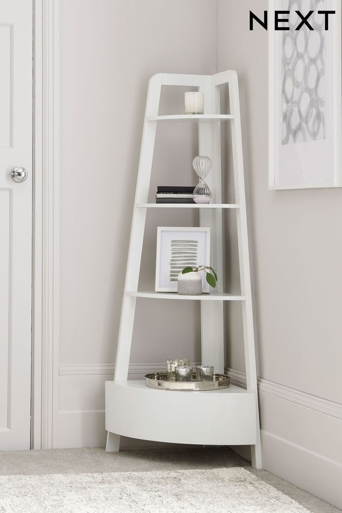 Buy White Gloss Homeware Shelves Online Next UK