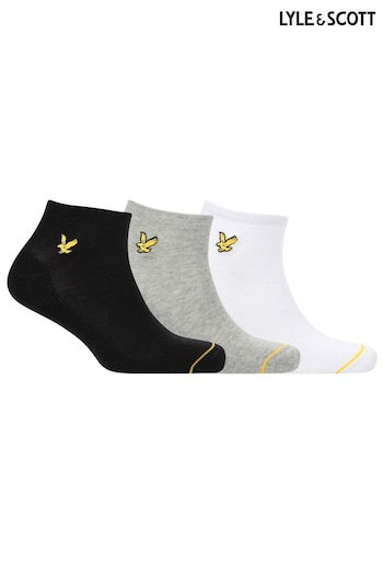 Lyle & Scott Natural Trainers Socks Two Pack (228941) | £13
