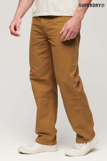 Superdry Brown Carpenter Trousers (229245) | £23