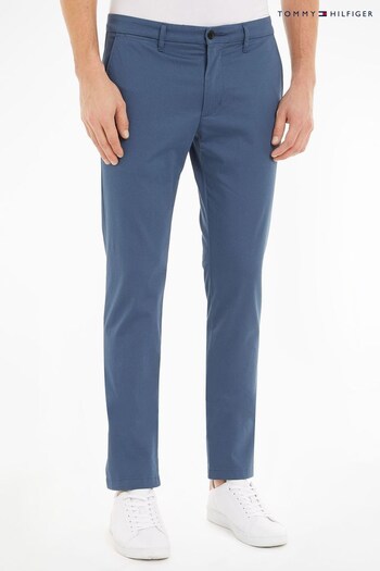 Tommy Hilfiger Blue Bleecker Chino Trousers Nero (229333) | £120
