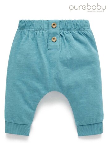 Purebaby Teal Blue Character Baby Joggers (229352) | £18