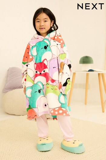 Multi Squishmallow Hooded Blanket (5-16yrs) (229460) | £20 - £27