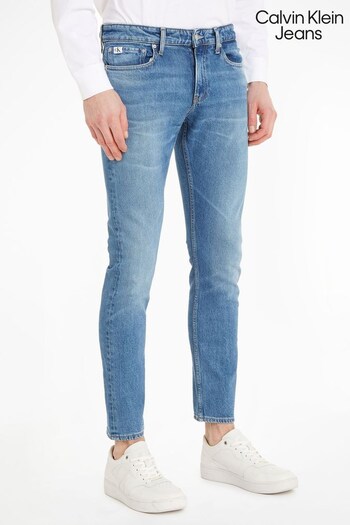 Calvin zilver Klein Jeans Blue Slim Fit Jeans (229976) | £90