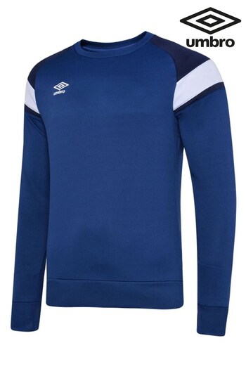 Umbro Blue Junior Poly Fleece Sweatshirt (230135) | £26