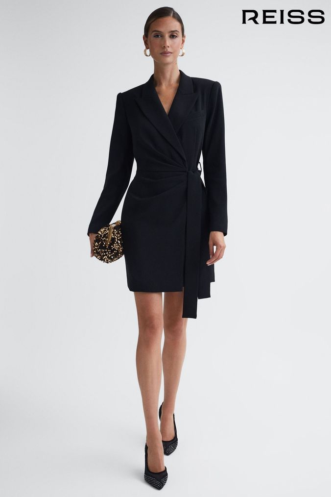 Fitted blazer dress store