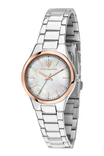Maserati Ladies Silver Tone Attrazione Watch (231099) | £159
