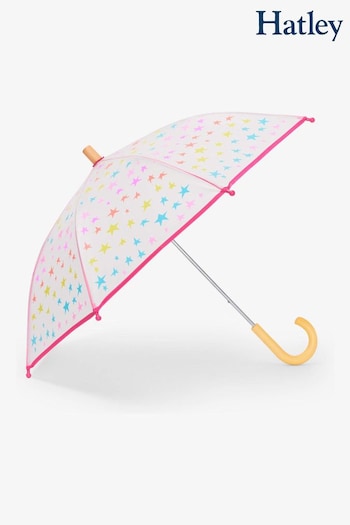 Hatley Natural Rainbow Stars Umbrella (231667) | £18
