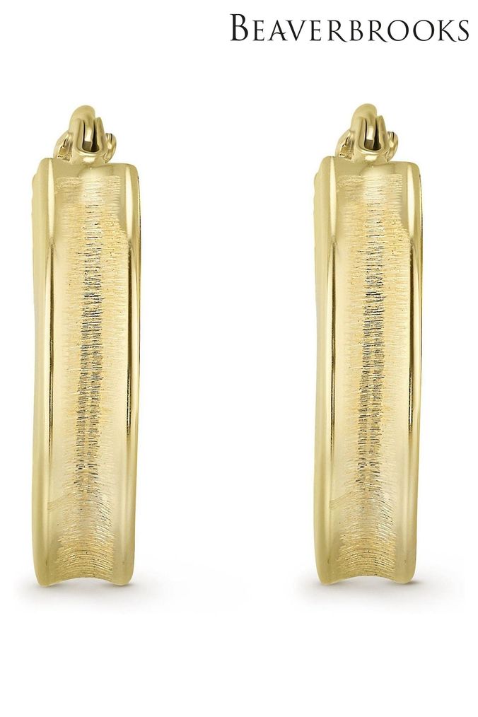 Gold top earrings beaverbrooks