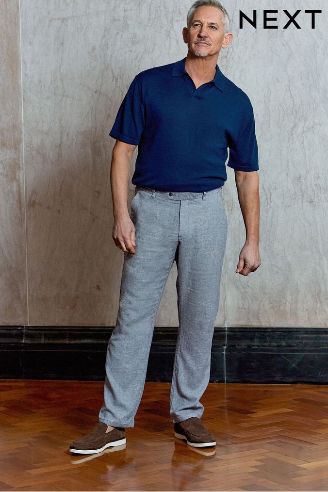 Next mens linen drawstring trousers new arrivals