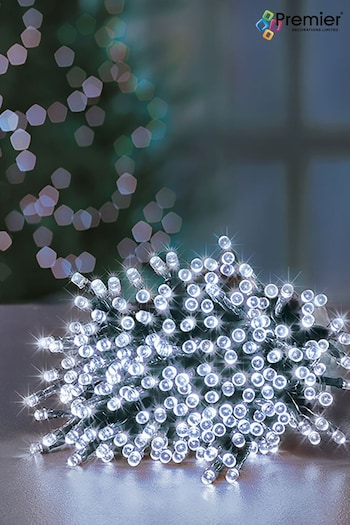 Premier Decorations Ltd Bright 1000 LED Super Bright Timer Christmas Line Lights 80M (232408) | £50