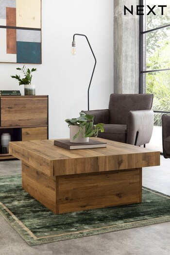 Dark Bronx Oak Effect Storage Coffee Table (232676) | £299